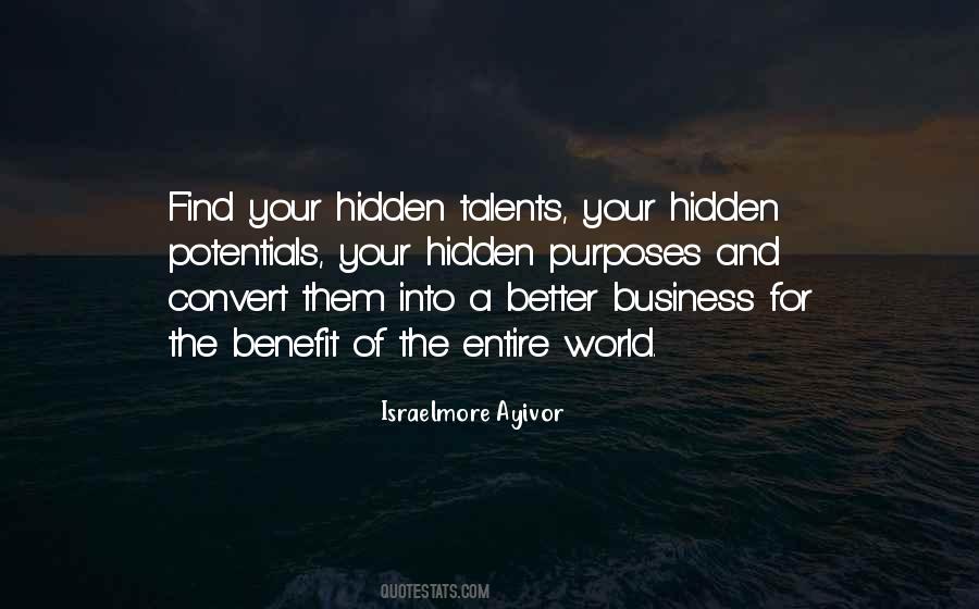 Hidden World Quotes #785448