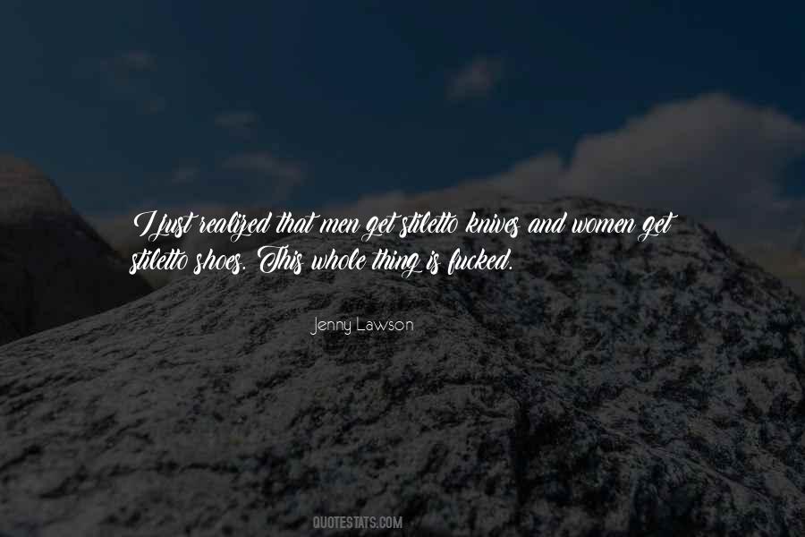 Stiletto Shoes Quotes #561092