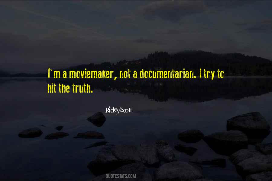 Quotes About Moviemaker #1497533