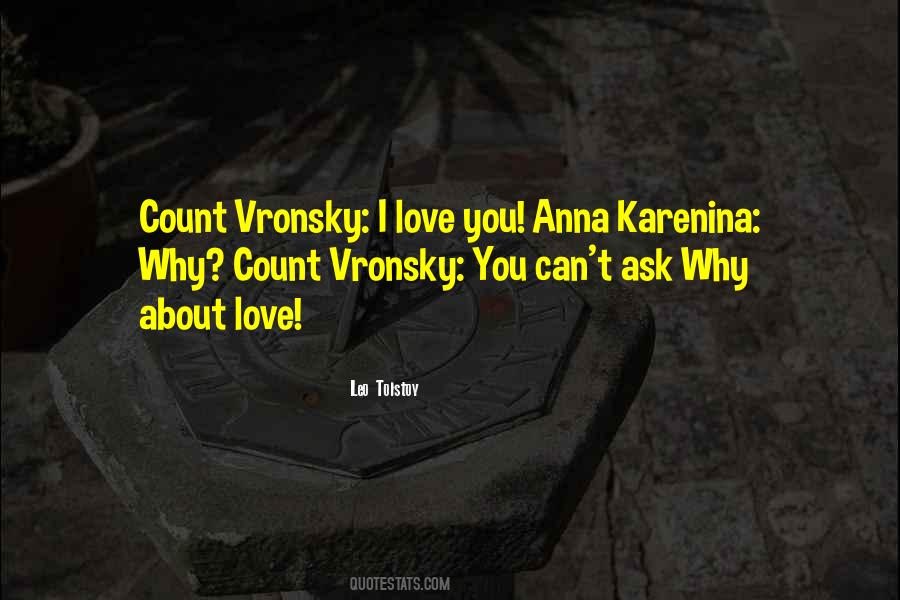Anna Karenina And Vronsky Quotes #1146006