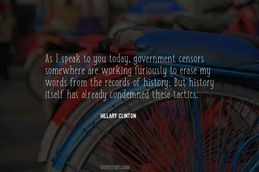 Erase The Past Quotes #137850