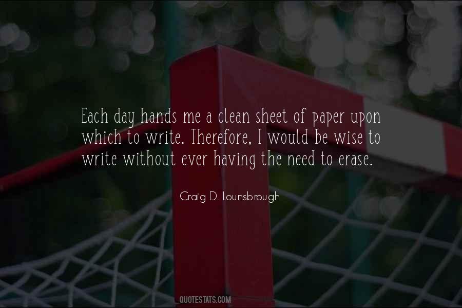 Erase The Past Quotes #1873686