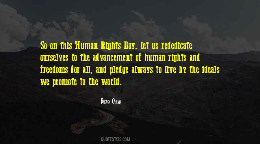 Human Rights Day Quotes #1223813