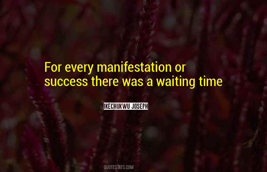 Waiting For Time Quotes #257008