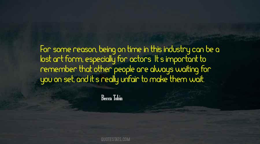Waiting For Time Quotes #313852