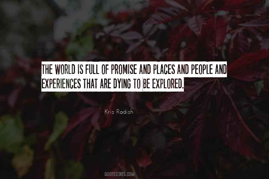 And Experiences Quotes #1655347