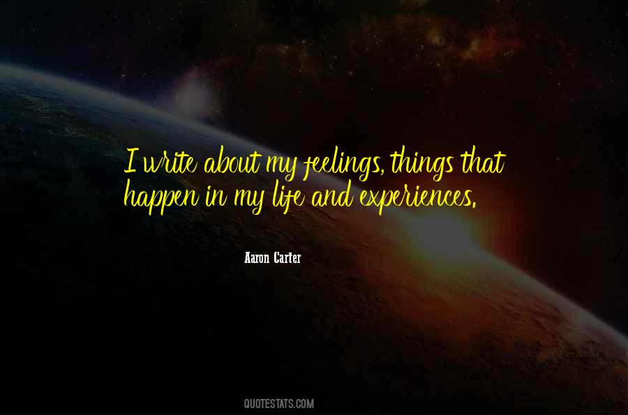 And Experiences Quotes #1690914