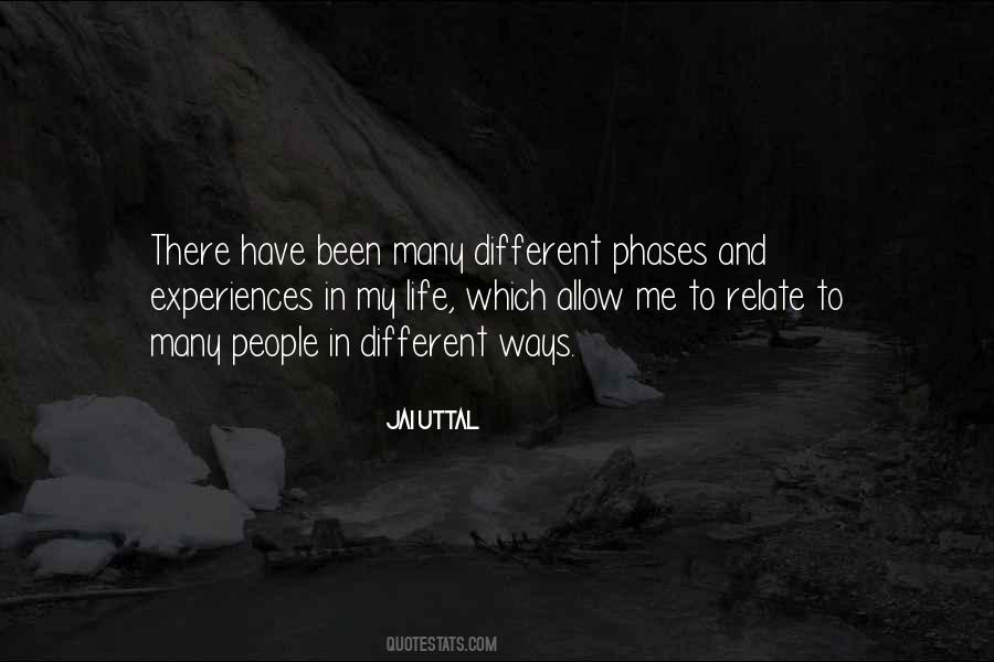 And Experiences Quotes #1751221