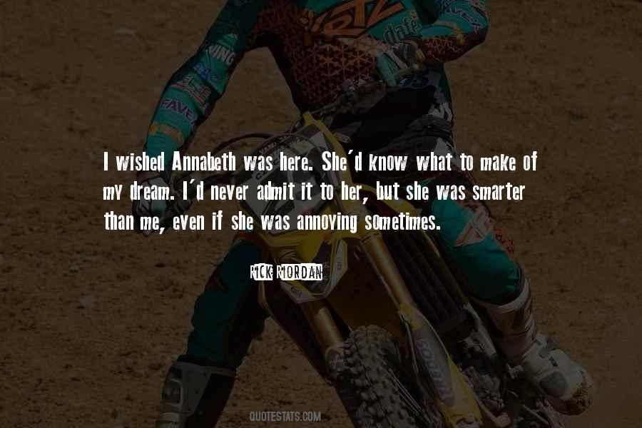 Annabeth Quotes #1358799
