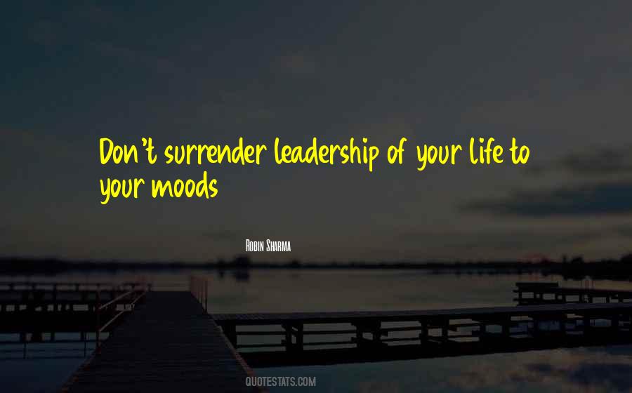 Leadership Life Quotes #216711