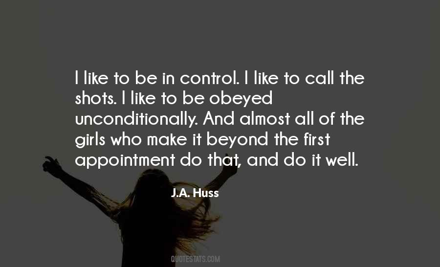 She Who Must Be Obeyed Quotes #252797
