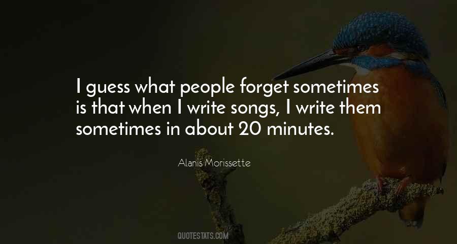 20 Minutes Quotes #800985