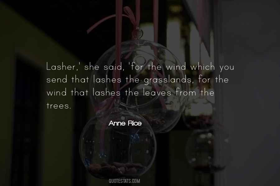 Anne Rice Lasher Quotes #707165