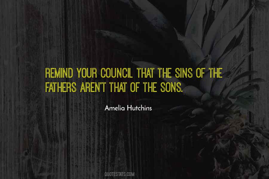 Sins Of The Fathers Quotes #1606277