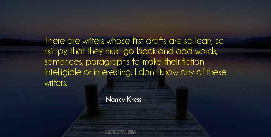 Fiction Words Quotes #1060522