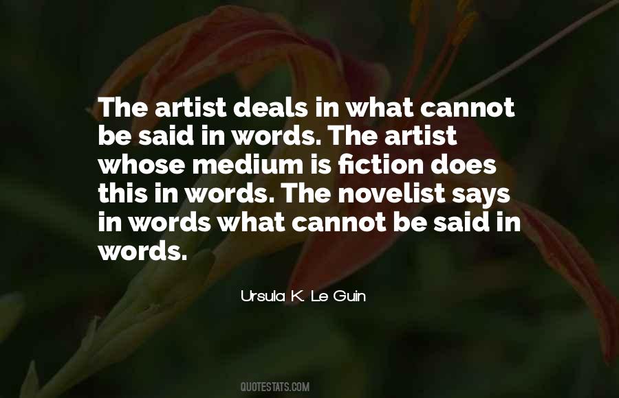 Fiction Words Quotes #1169901