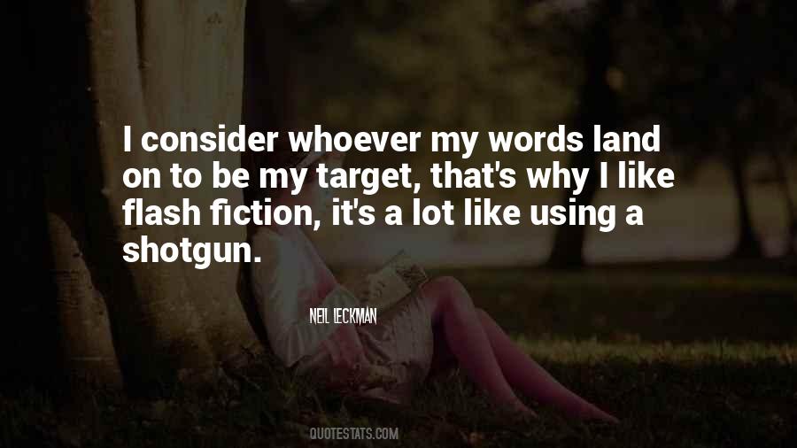 Fiction Words Quotes #244047