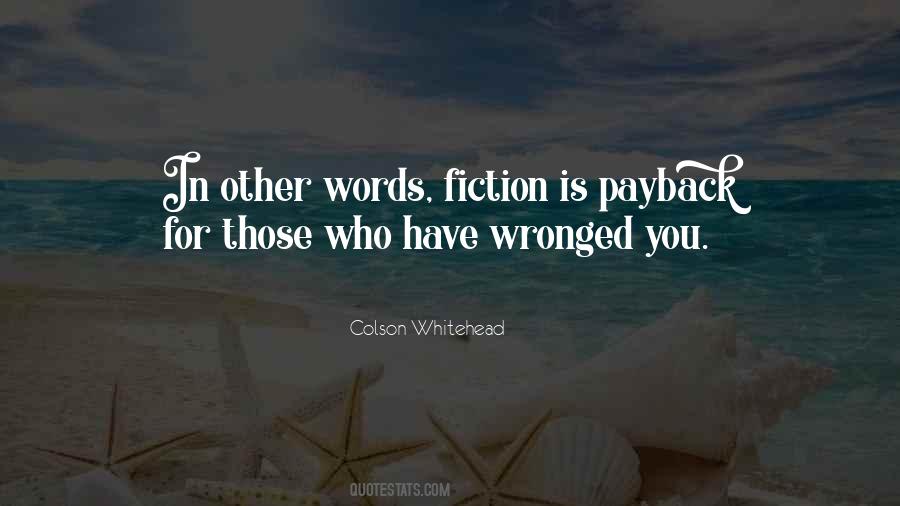 Fiction Words Quotes #738121