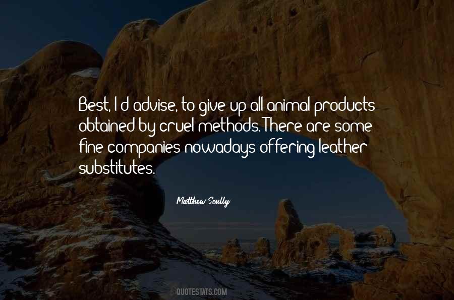 Animal Products Quotes #349526