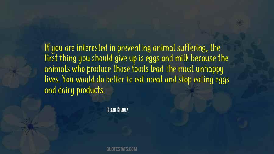 Animal Products Quotes #369777