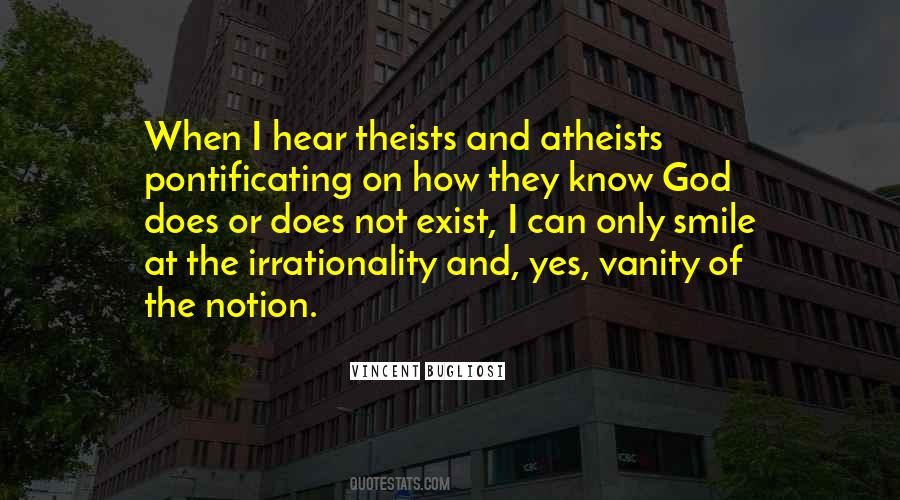 Quotes About Theists #322604