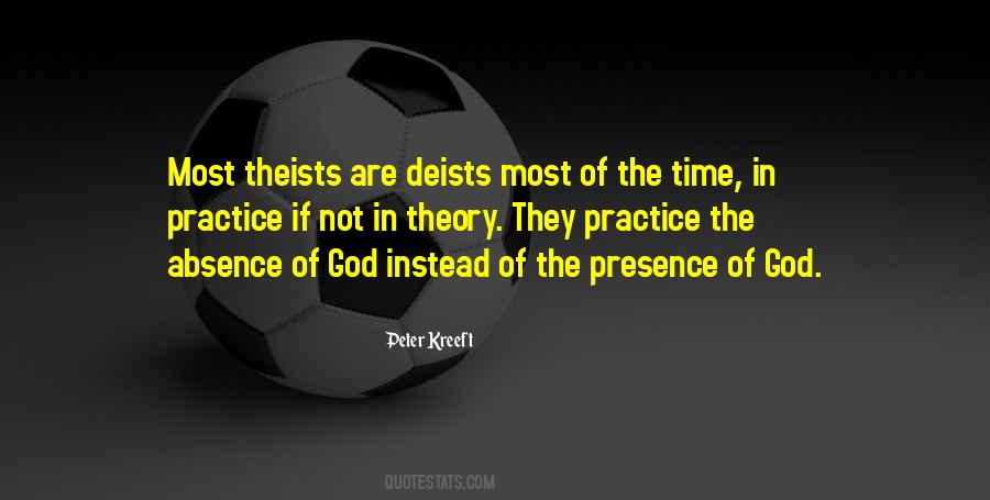 Quotes About Theists #619896