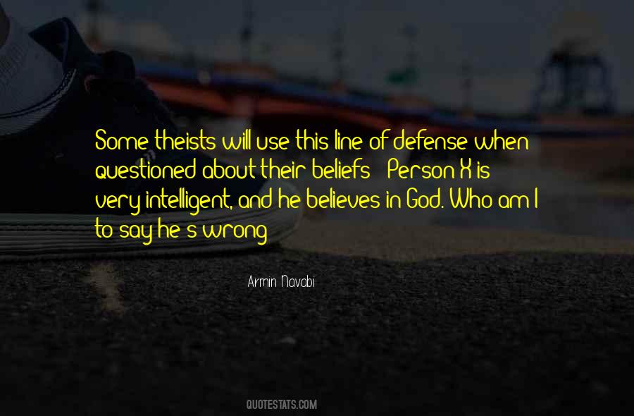 Quotes About Theists #867844