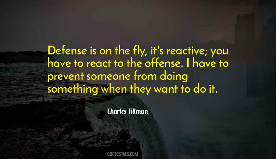 Defense Offense Quotes #1518449