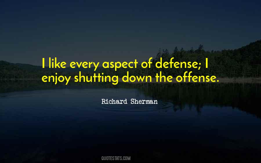 Defense Offense Quotes #557299