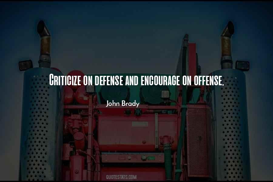 Defense Offense Quotes #760370