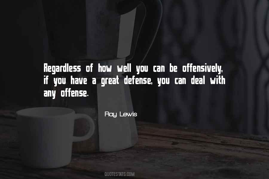 Defense Offense Quotes #927234