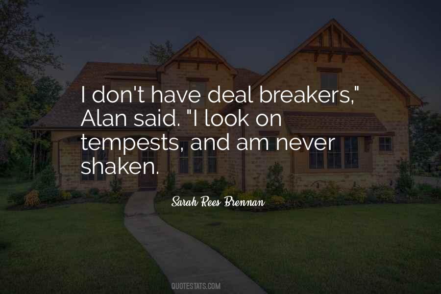 Never Be Shaken Quotes #882728