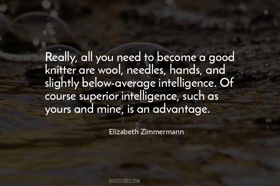 Superior Intelligence Quotes #1347008