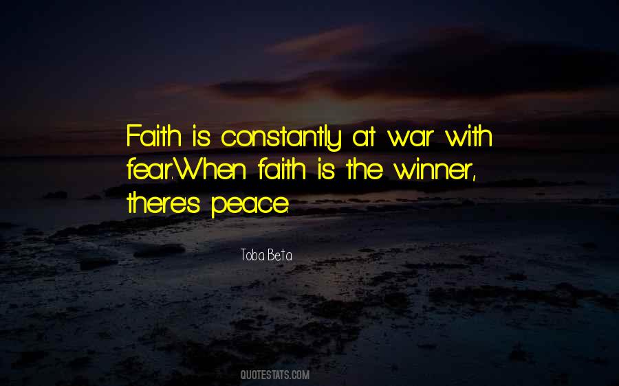 Peace Winner Quotes #120157