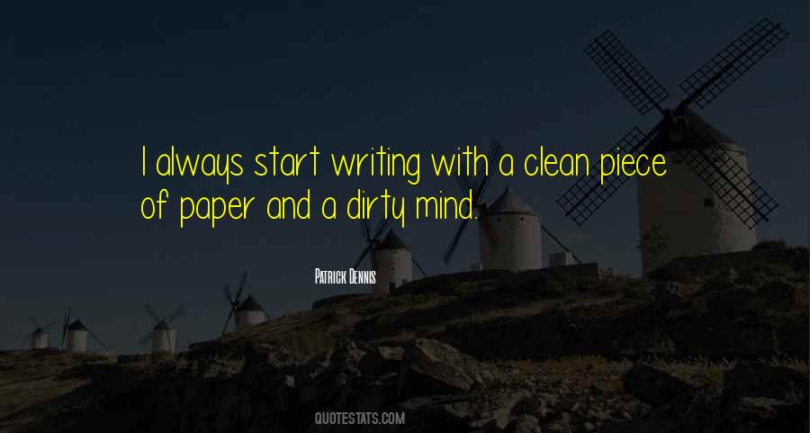 Clean Your Mind Quotes #1193585