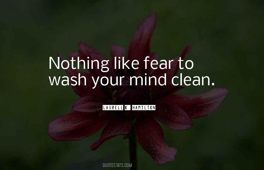 Clean Your Mind Quotes #1310954