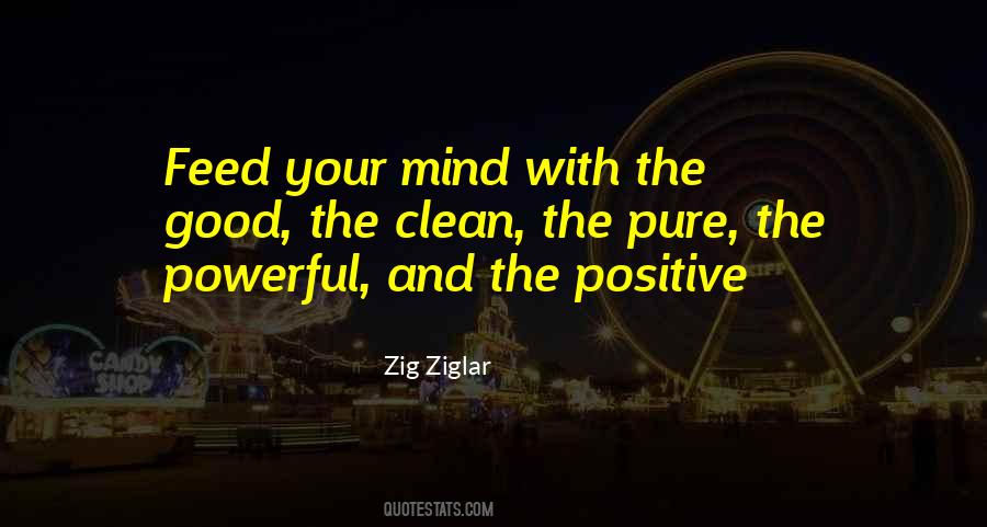 Clean Your Mind Quotes #1380363