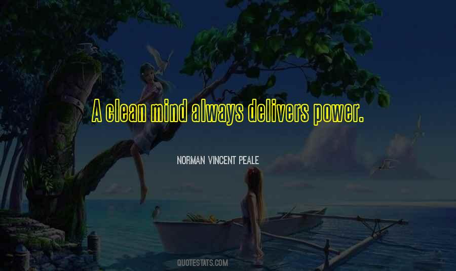 Clean Your Mind Quotes #1592773