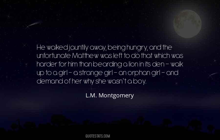 Orphan Girl Quotes #1425174