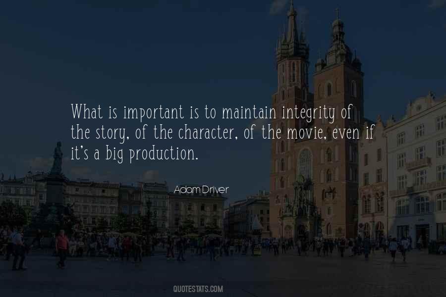 Quotes About Movie Production #1196407