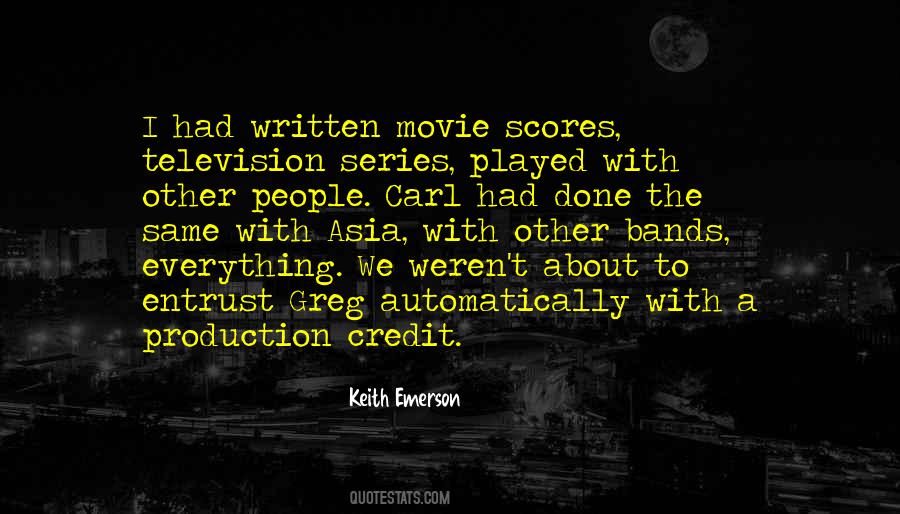 Quotes About Movie Production #1575072