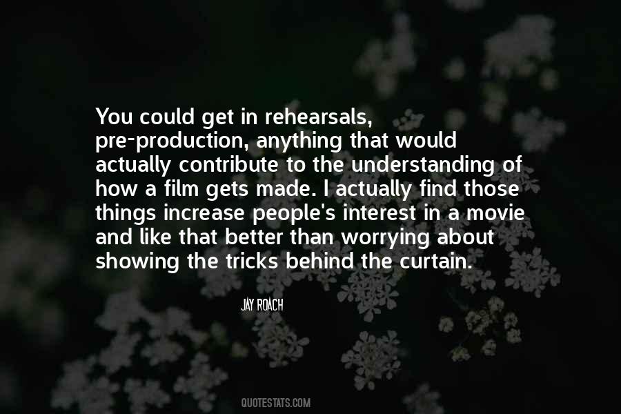 Quotes About Movie Production #1728693