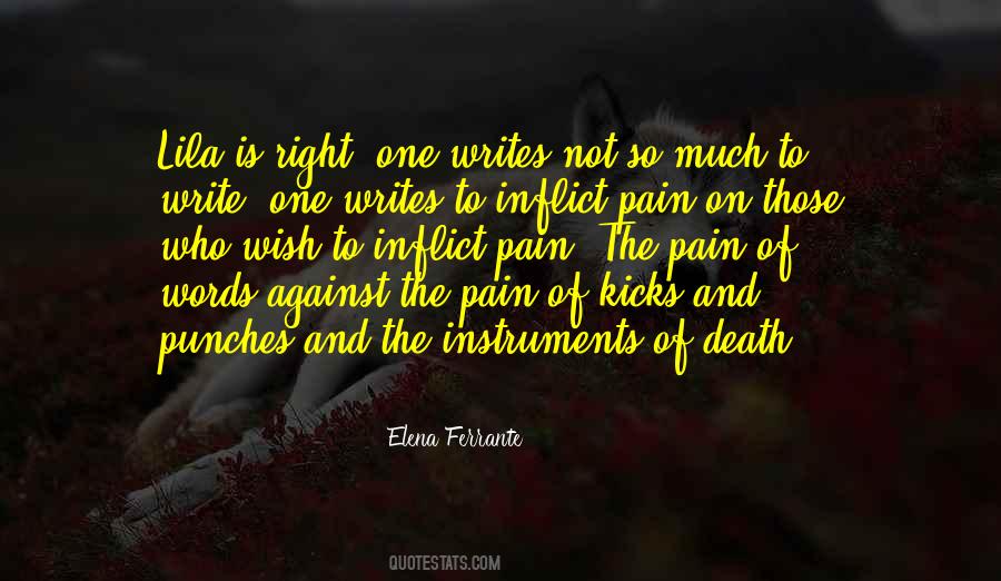 Words Of Pain Quotes #976276