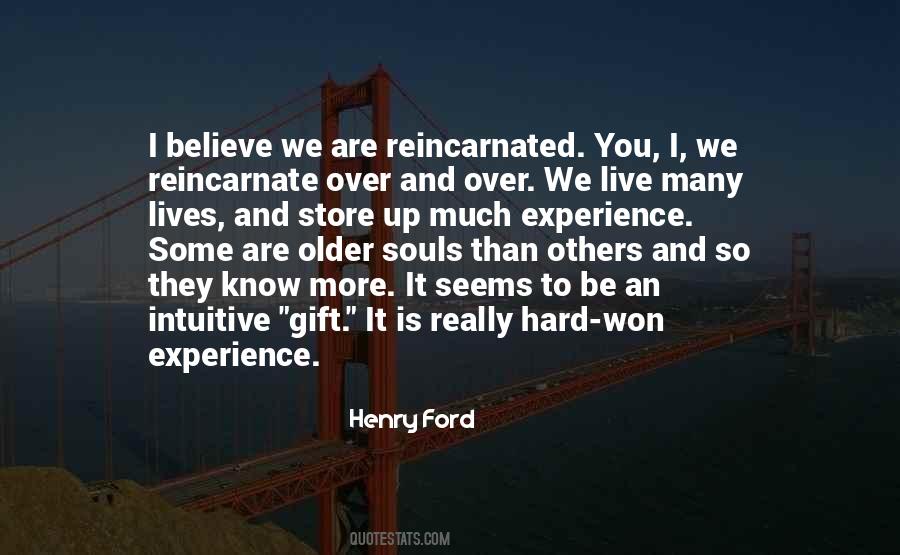 Soul Reincarnation Quotes #129592