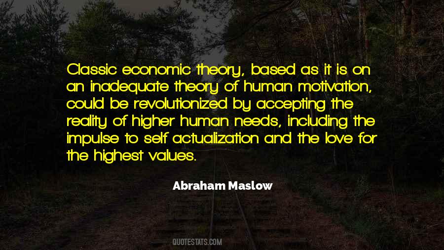 Human Motivation Quotes #1425027