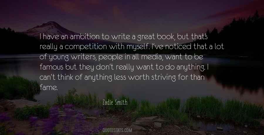 Great Ambition Quotes #12979