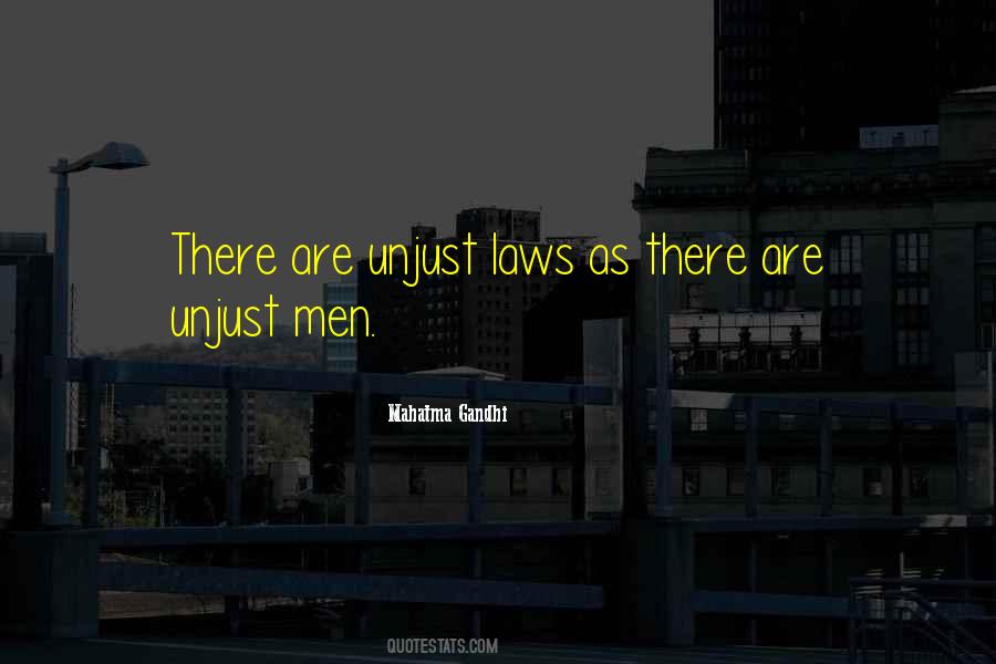 Unjust Law Quotes #4096