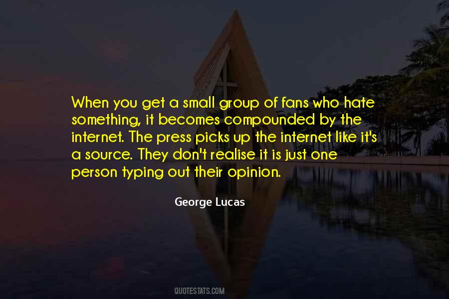 Hate The Person Quotes #126055