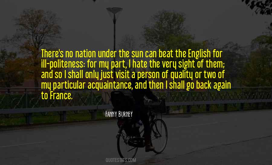Hate The Person Quotes #215777