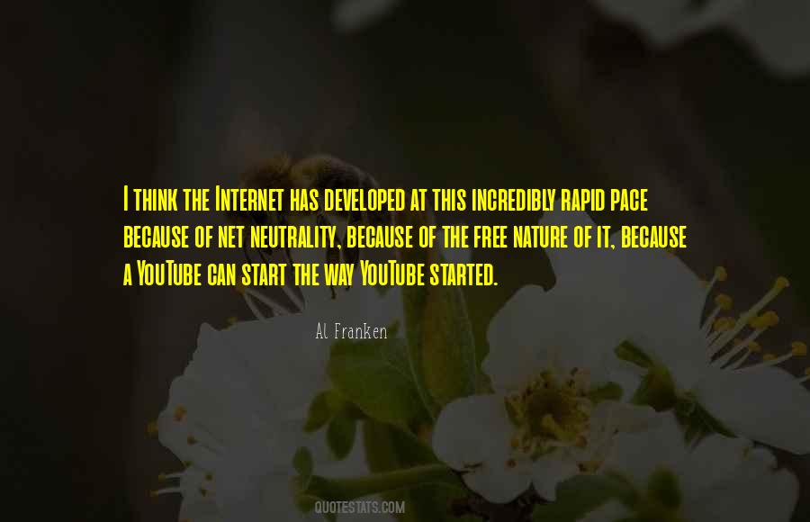 Pace Of Nature Quotes #818151